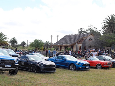 El nuevo Mustang apareció en el Este